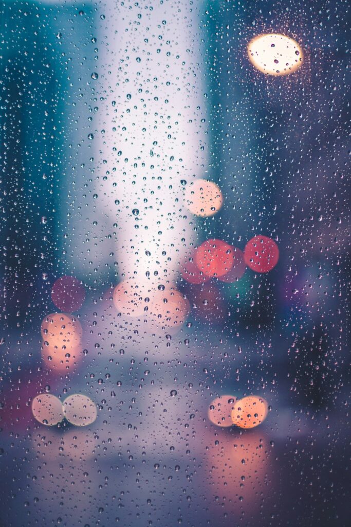 雨の日のお稽古